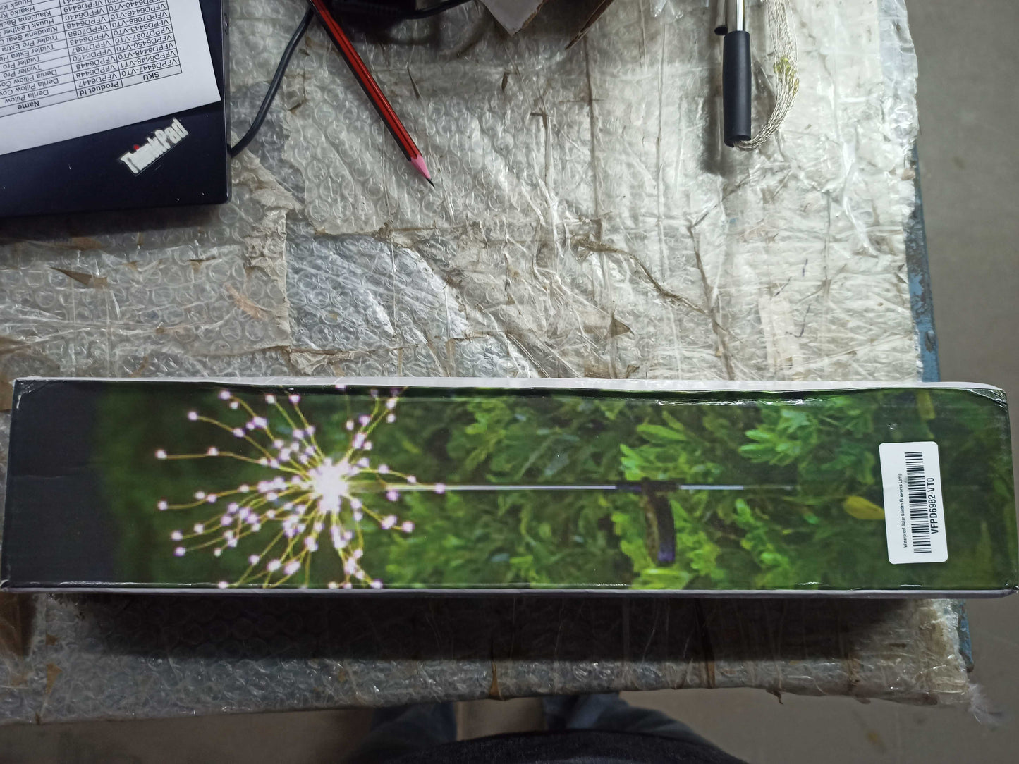 Waterproof Solar Garden Fireworks Lamp