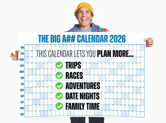 2026 Extra Large Full-Year Wall Calendar