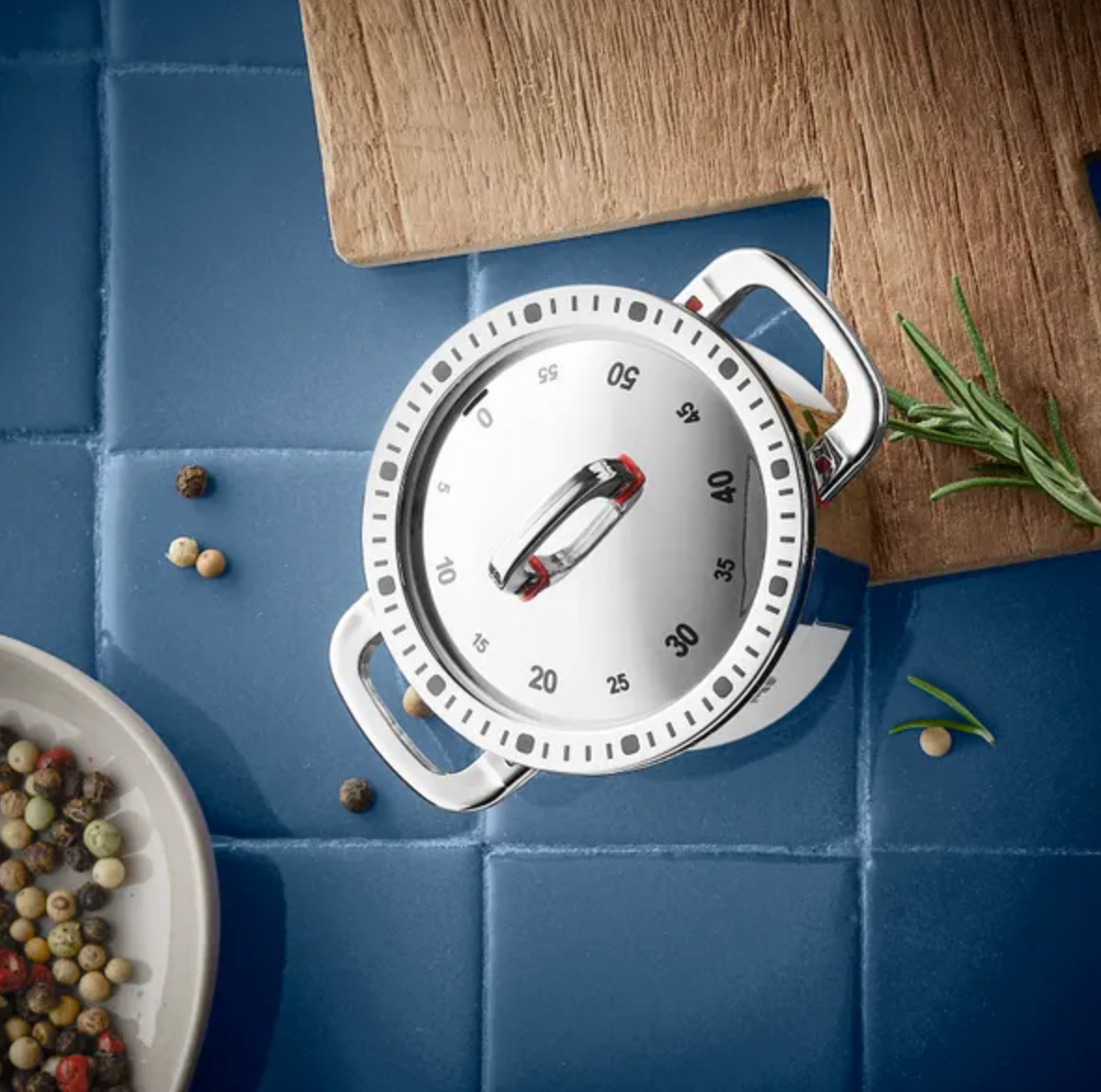 Stainless Steel Mechanical Kitchen Timer