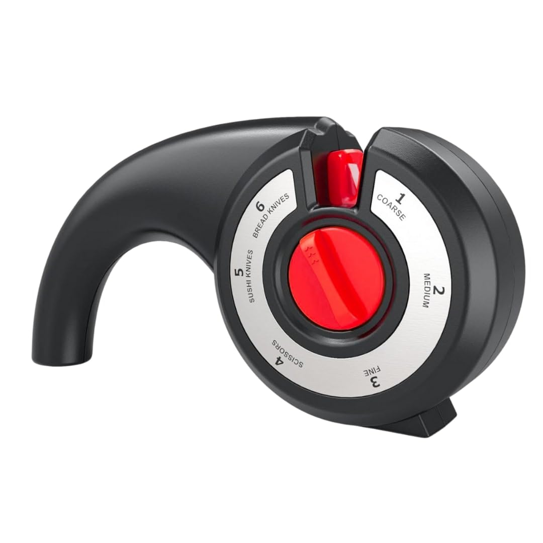 Adjustable 6-Stage Anti Slip Knife Sharpener