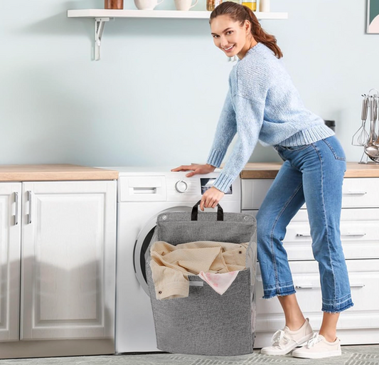 Wall Mounted Folding Laundry Basket