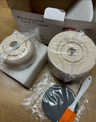 4-in-1 Rechargeable Food Chopper Set