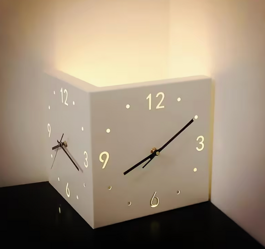 Double Sided LED Wall Clock