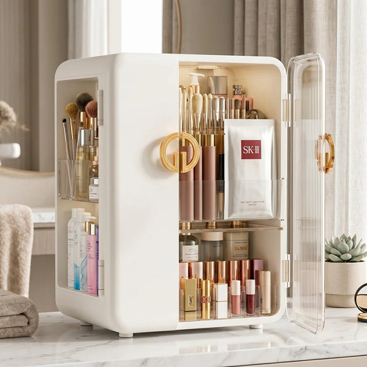 Transparent Vanity Makeup Storage Box
