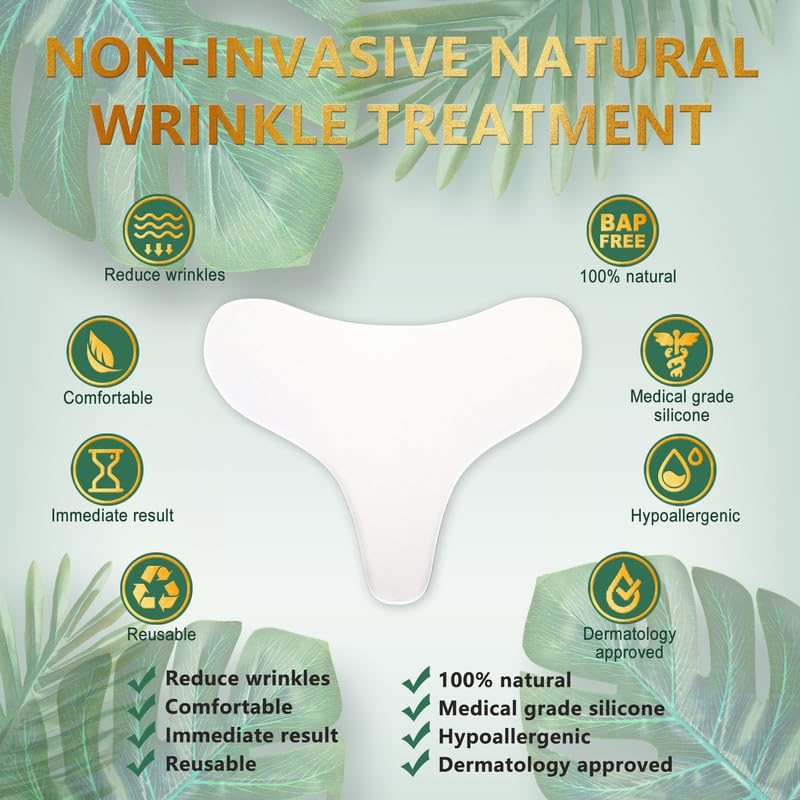 Silicone Anti Wrinkle Chest Pad (Pack Of 2)