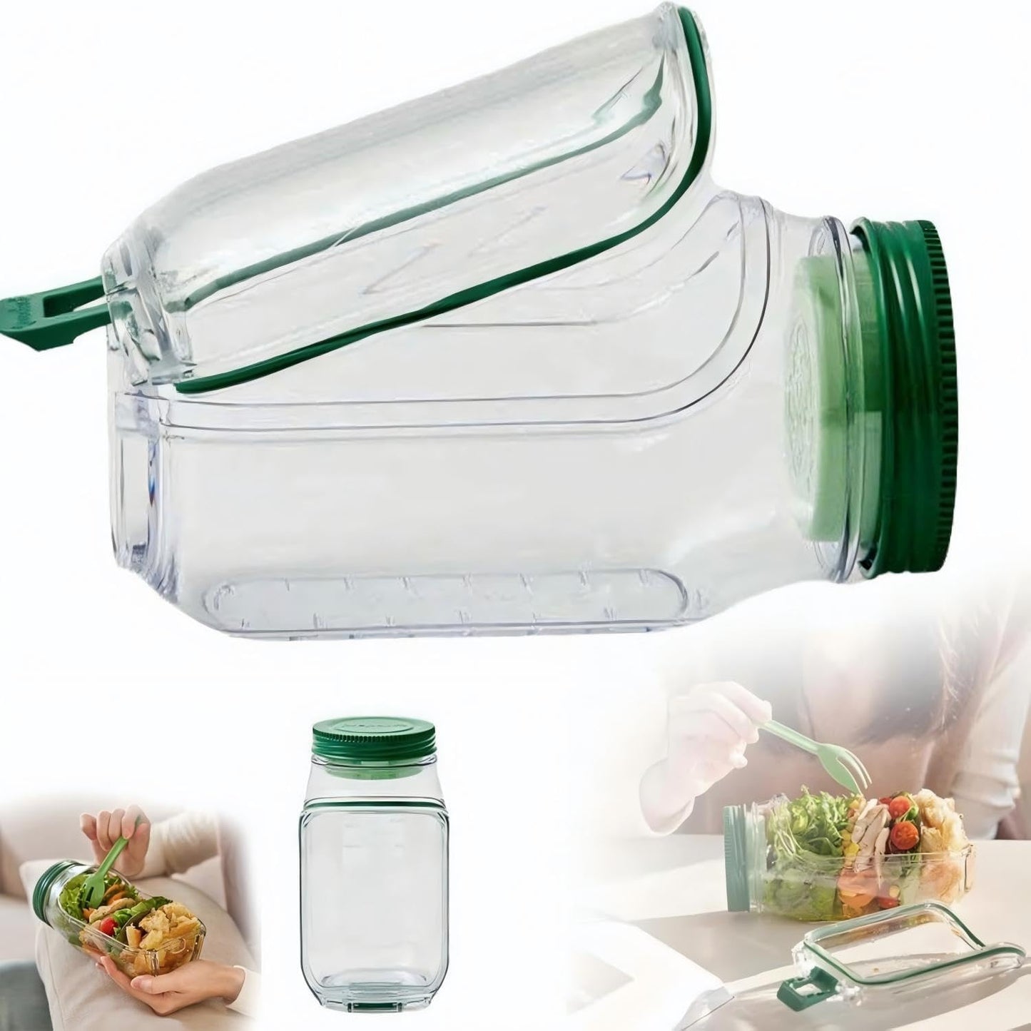 Creative Leak Proof Salad Pod