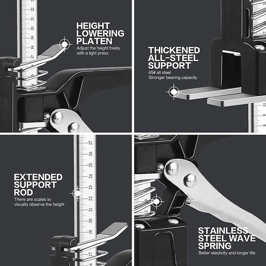 Stainless Steel Hand Lifting Arm Jack
