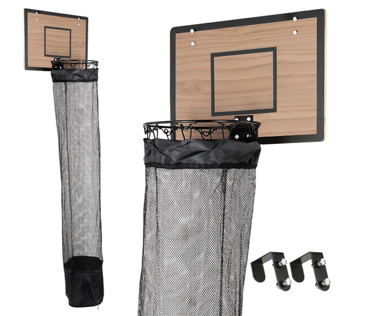 Over the Door Basketball Hoop Laundry Basket
