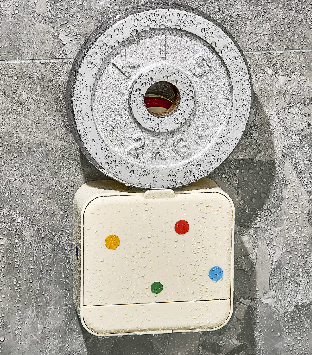 Wall Mounted No-Drill Self-Draining Soap Holder
