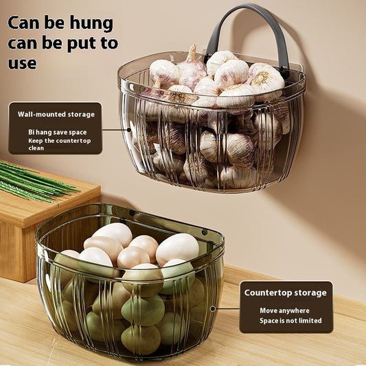 Multifunctional Wall Mounted Storage Basket