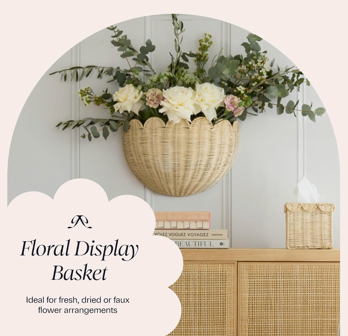 Wall Hanging Basket Organiser