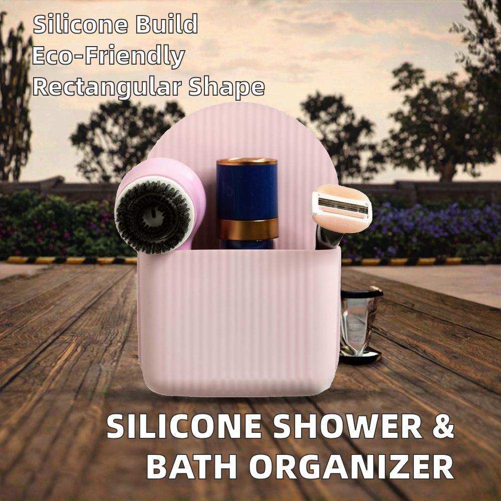 Wall-Mounted Silicone Organizer