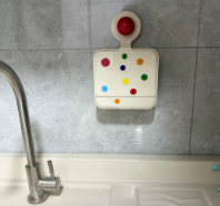 Wall Mounted No-Drill Self-Draining Soap Holder