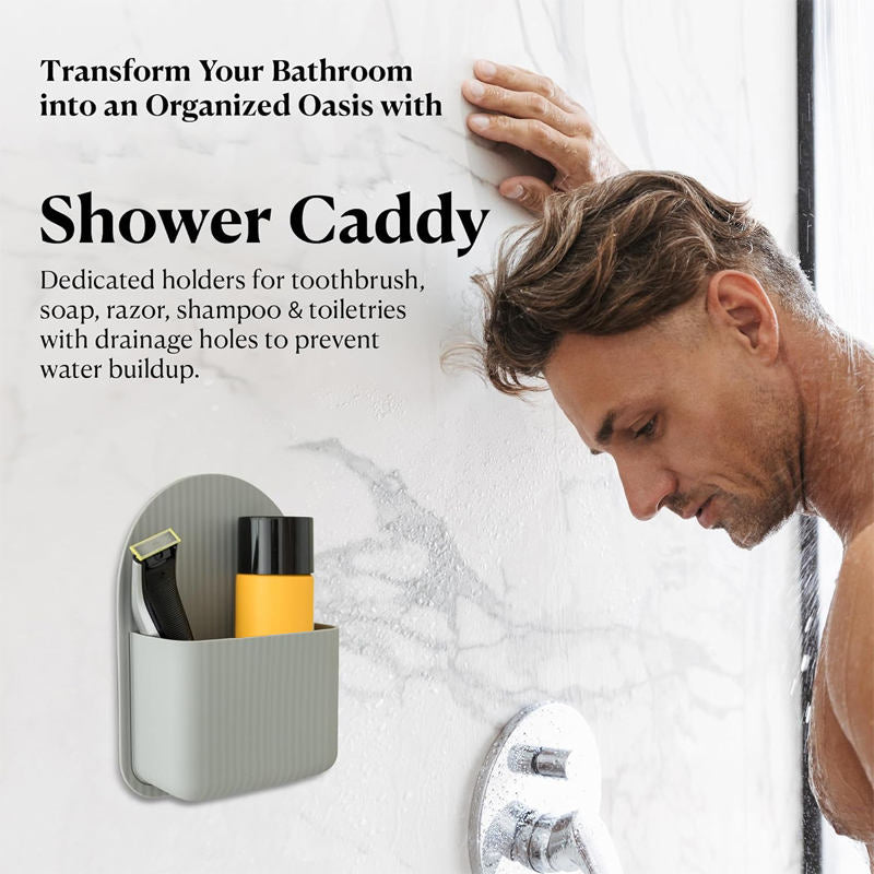 Wall-Mounted Silicone Organizer