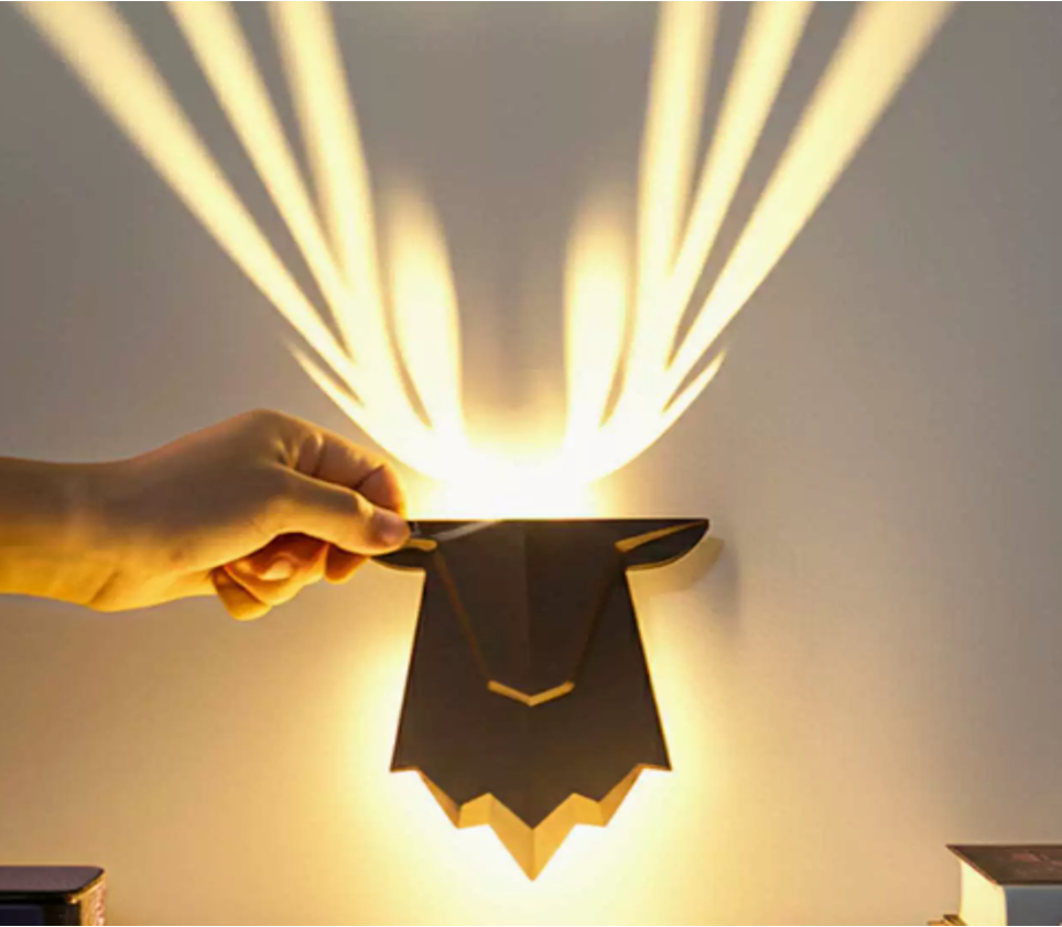 Deer Shadow Decorative Wall Lamp