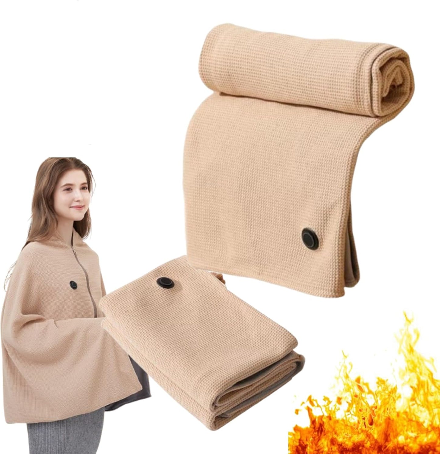 USB Powered Heating Shawl