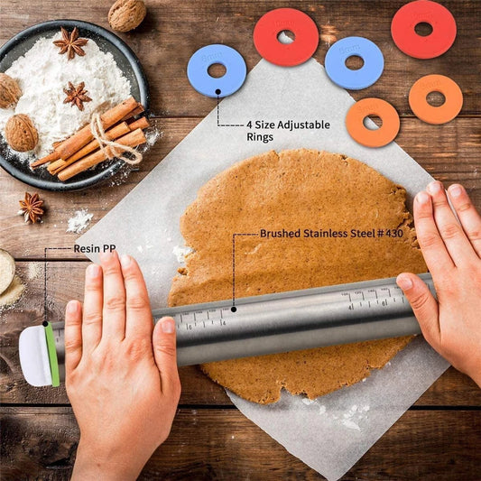 Stainless Steel Rolling Pin