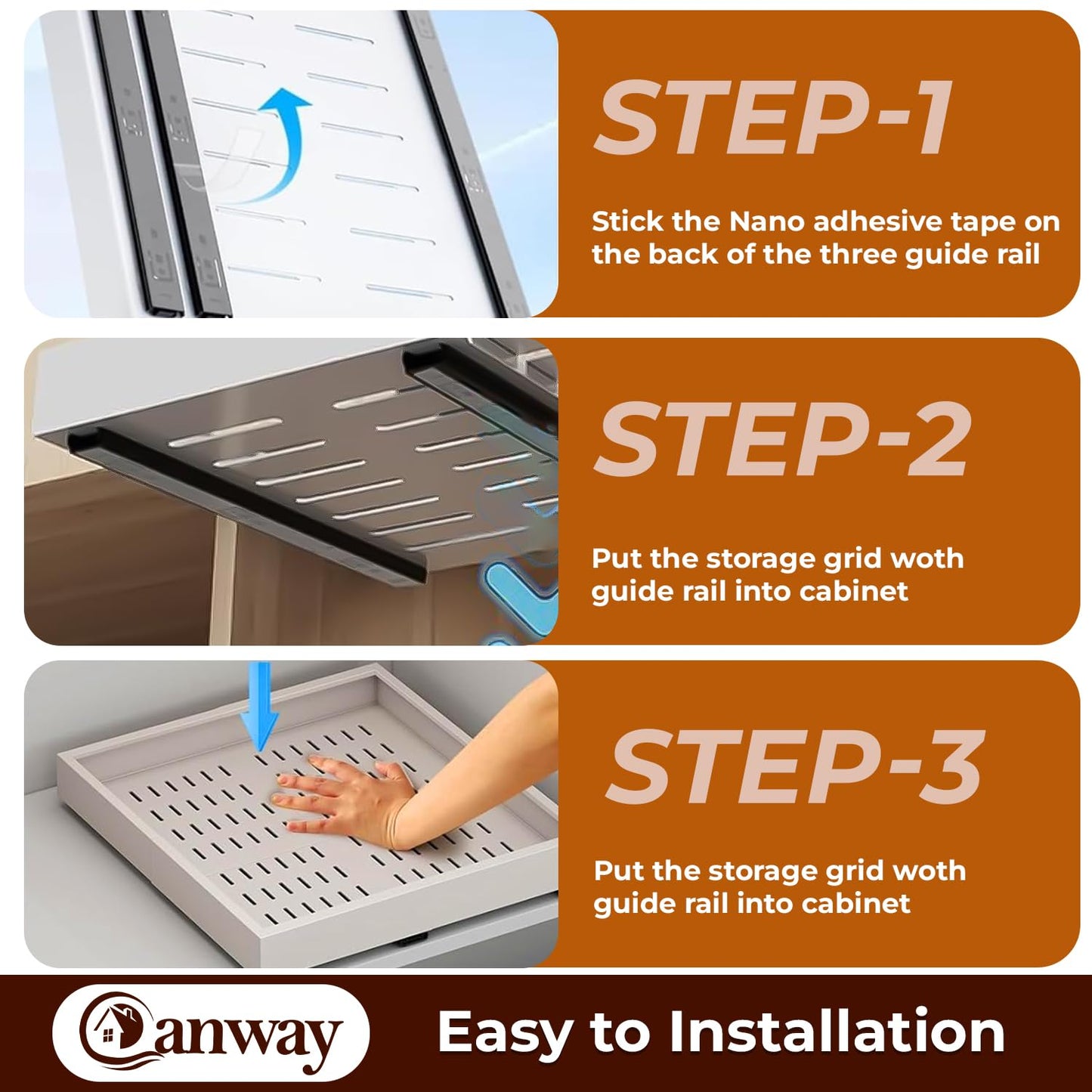 Pull Out Cabinet Organizer