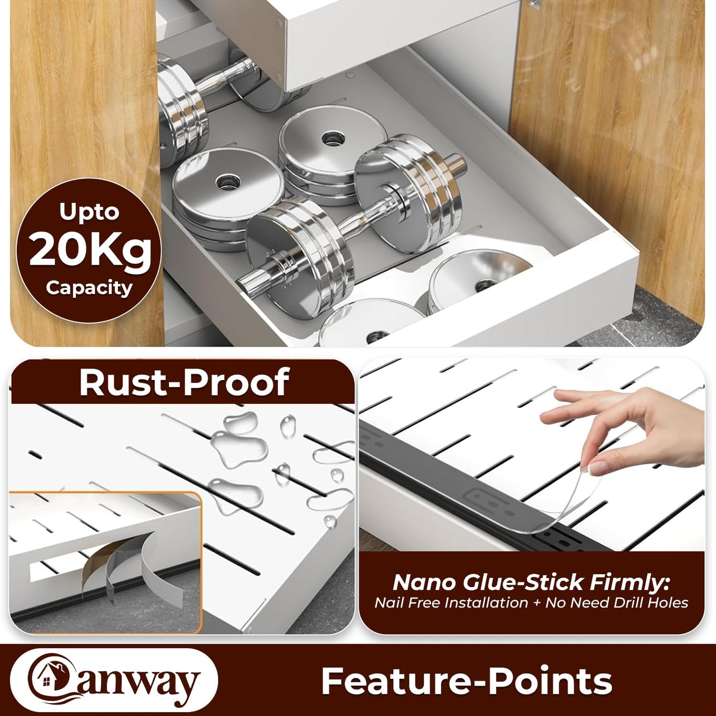 Pull Out Cabinet Organizer