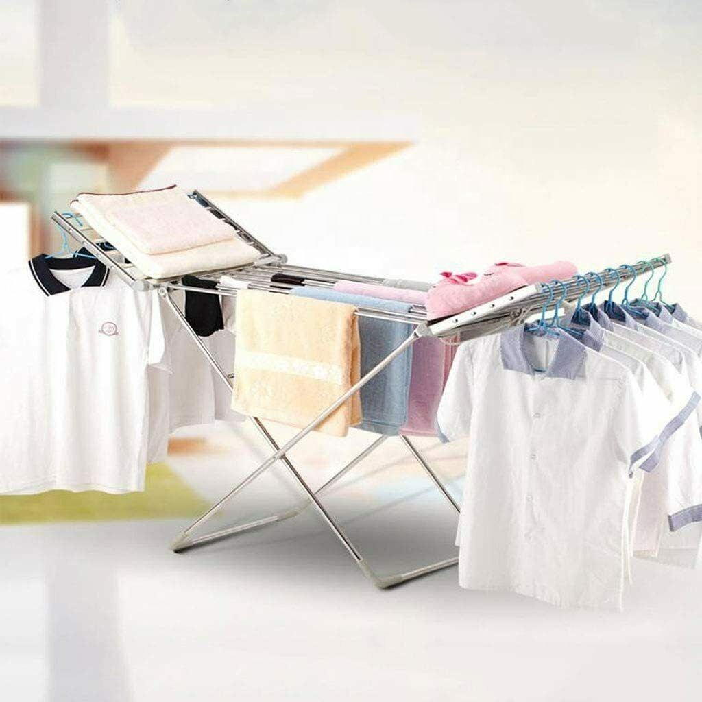 Foldable & Electric Heating Clothes Drying Rack