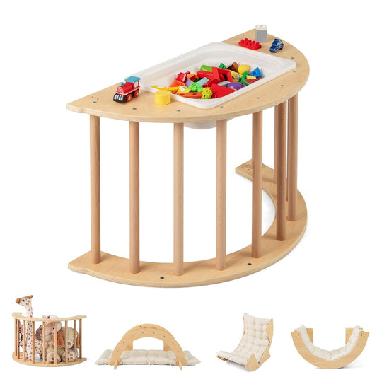 Montessori Solid Wood Arch Table