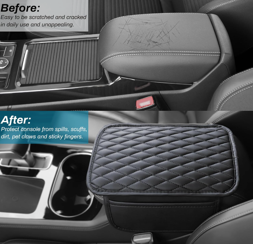 Car Center Console Armrest Cover