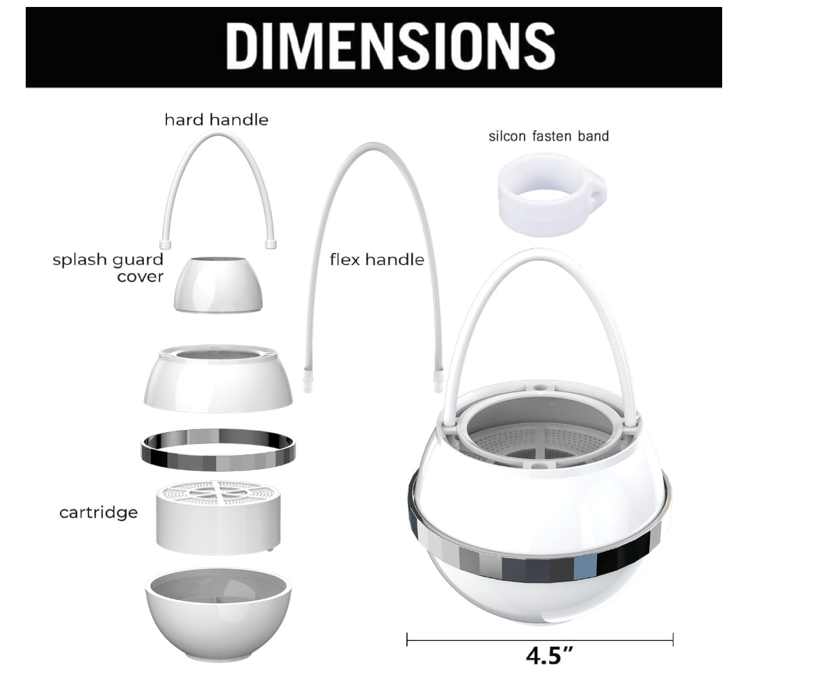 Hanging Bathtub Water Purifier