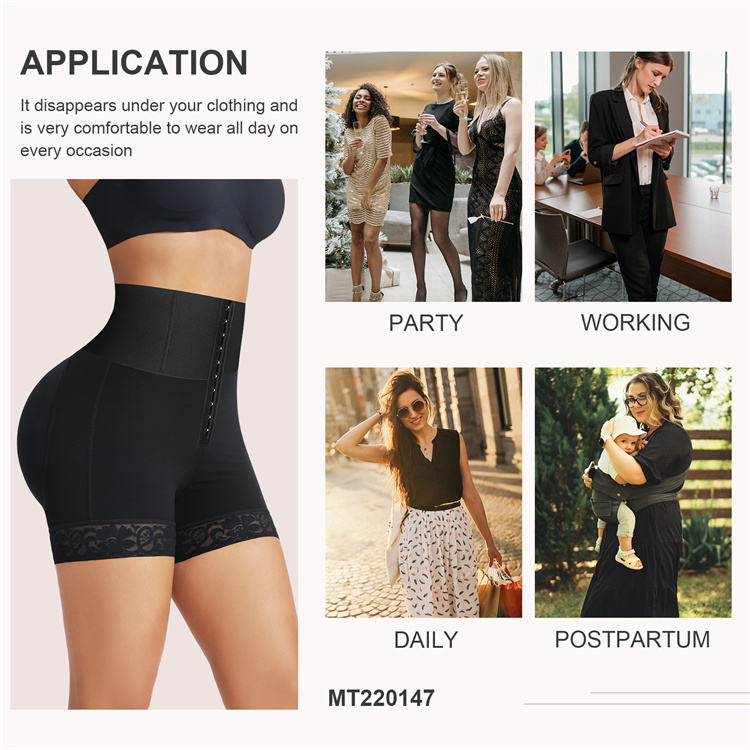 Buttock Lifting High Waisted Pants