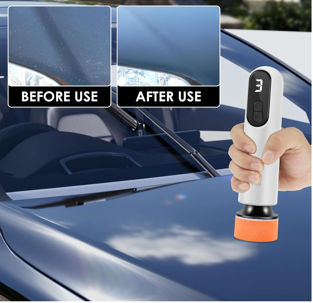 Mini Cordless Car Polishing Machine