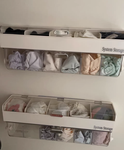 Transparent Drawer Organizer for Socks