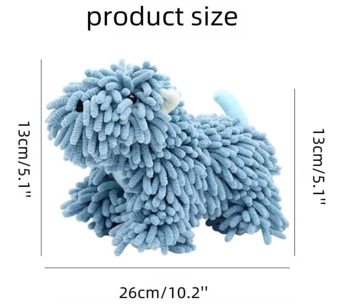Dog Shaped Hand Towel