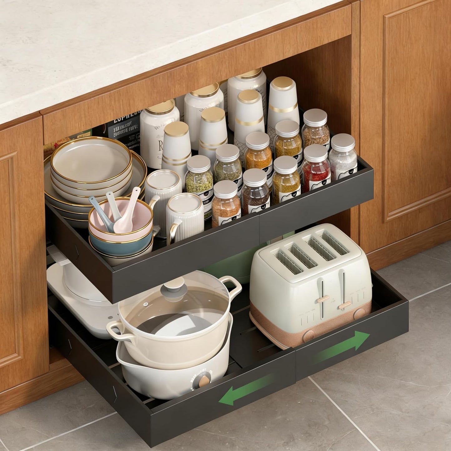 Pull Out Cabinet Organizer