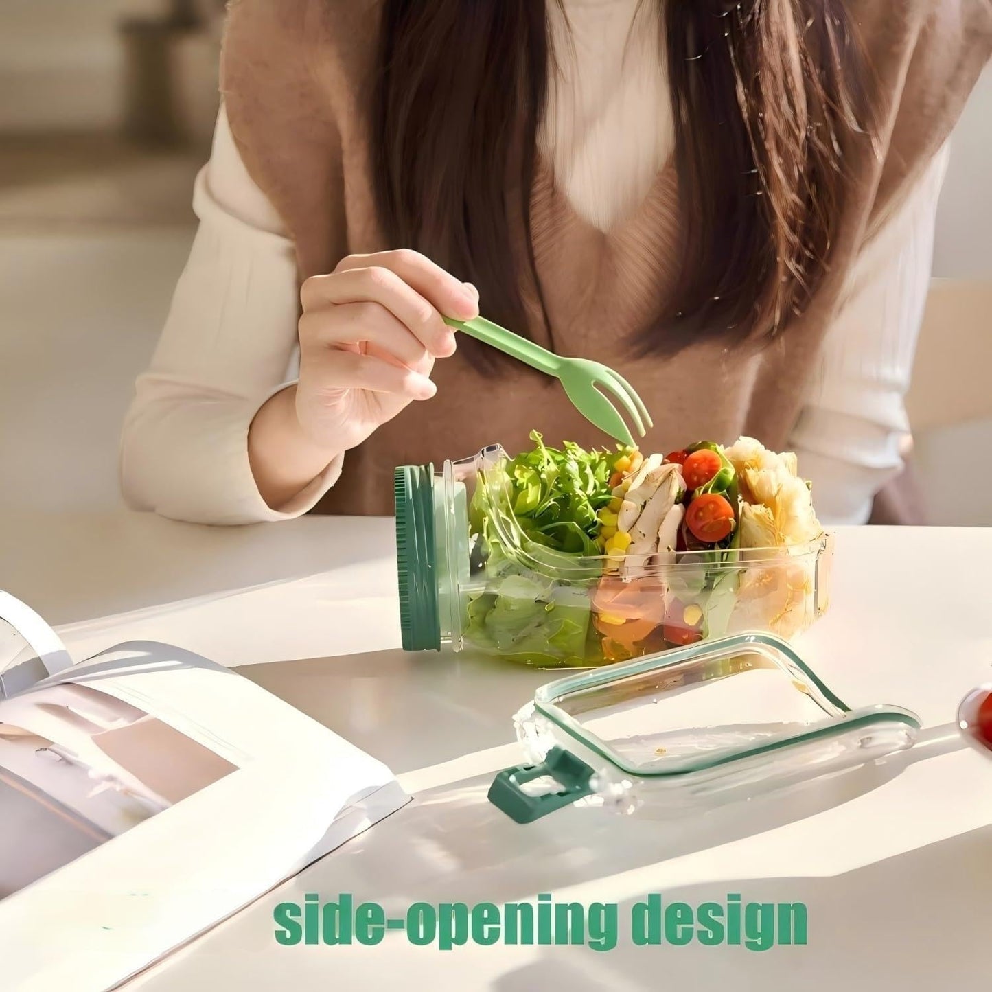 Creative Leak Proof Salad Pod