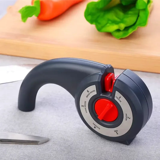 Adjustable 6-Stage Anti Slip Knife Sharpener
