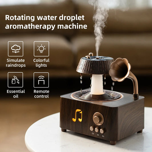 Vintage Rotating Gramophone Air Humidifier