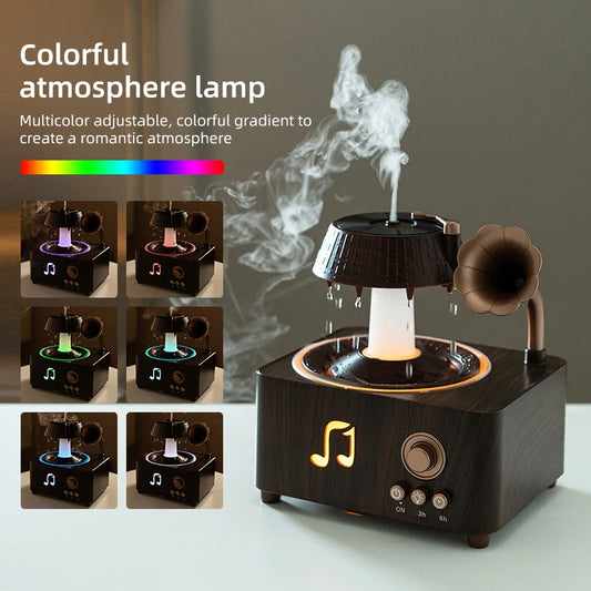 Vintage Rotating Gramophone Air Humidifier