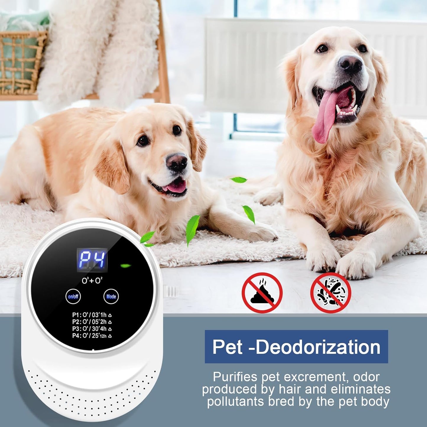 Ozone Odor Eliminator For Pet Litter