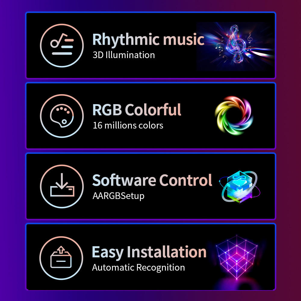 RGBIC Hexagon LED Smart Wall Lights
