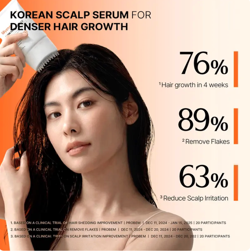 Hair Growth Serum with Built-in Brush