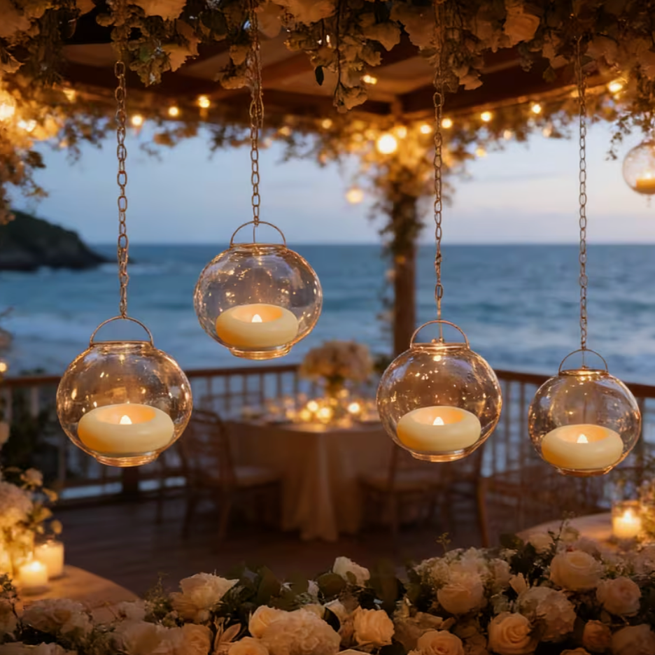 Floating LED Electronic Candle Light (Pack of 6)