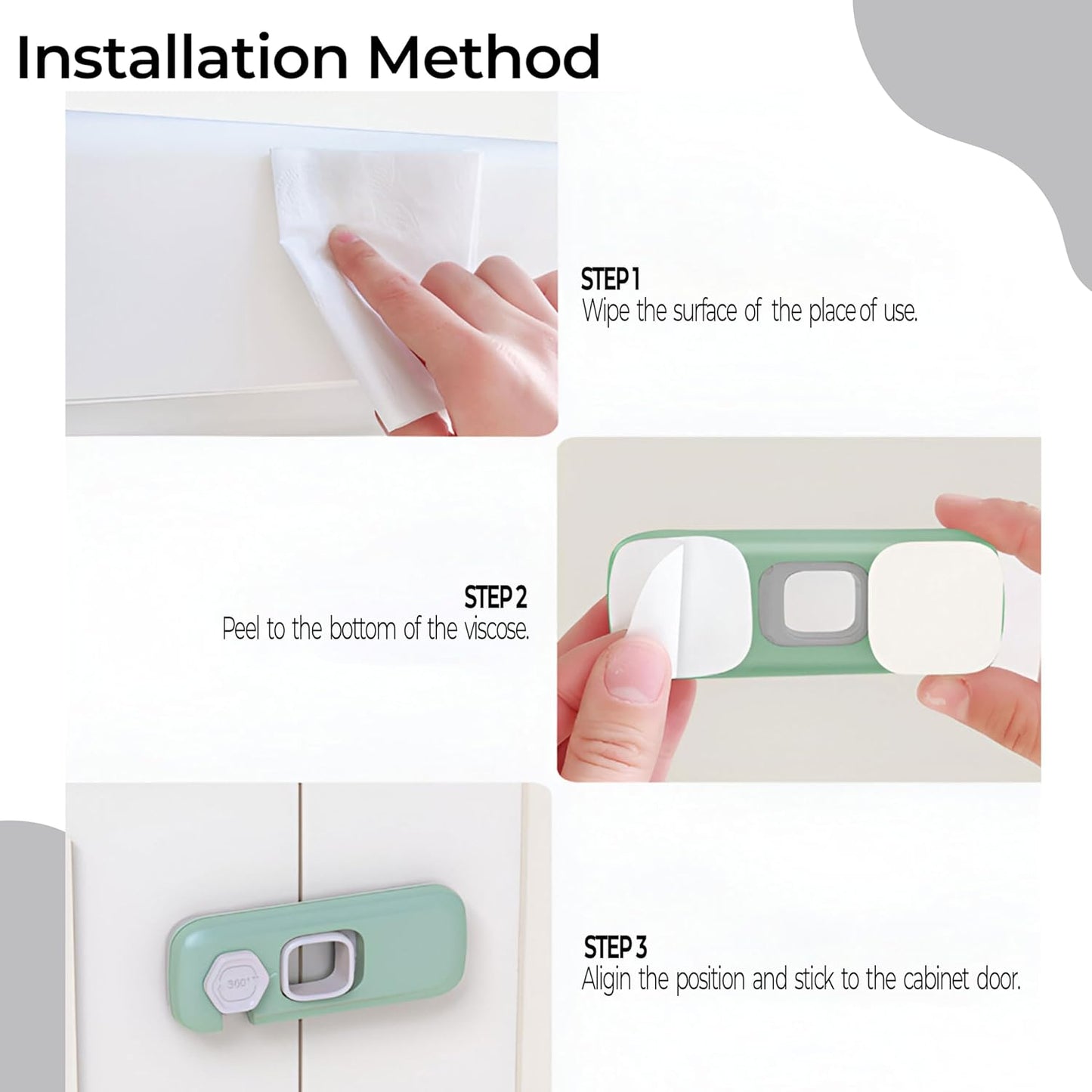 Child Proof Refrigerator Lock