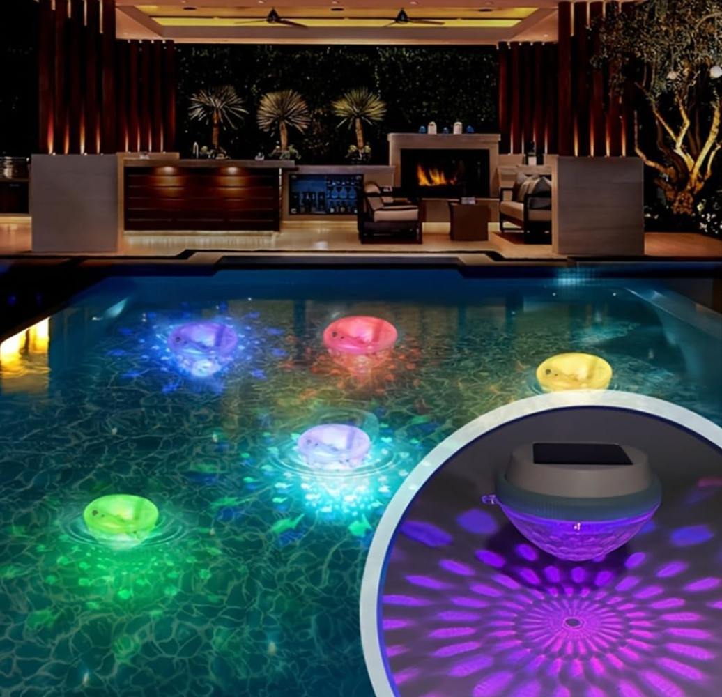 Solar Floating Pool RGB Light