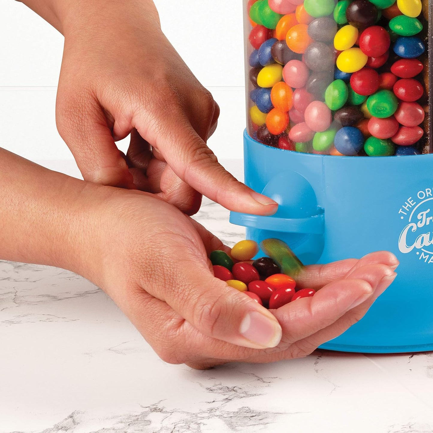 Dual-Compartment Candy & Nut Dispenser