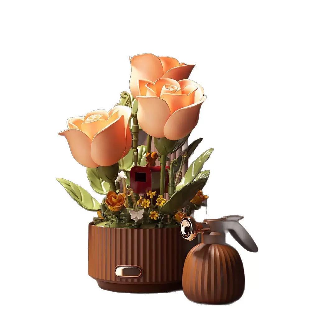 Interactive Blooming Rose Table Lamp