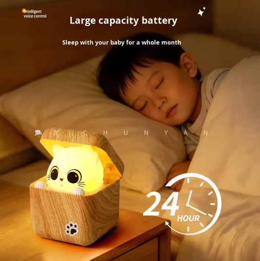 Smart Kitty Voice Control Night Light