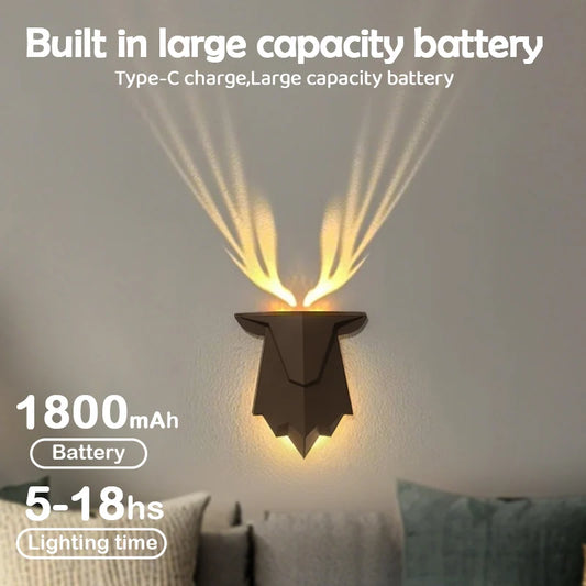 Deer Shadow Decorative Wall Lamp