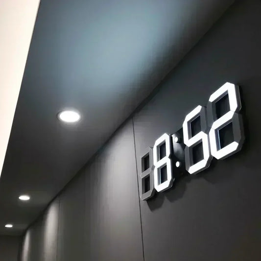 3D Digital Luminous Alarm Clock