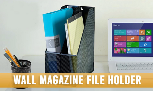 Wall Mount Steel File Organizer