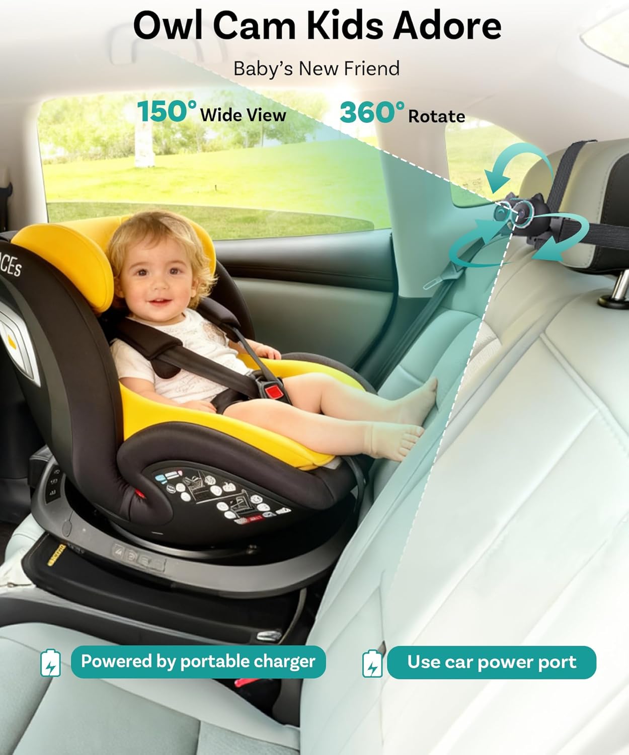 Cabin Care Baby Camera for Car