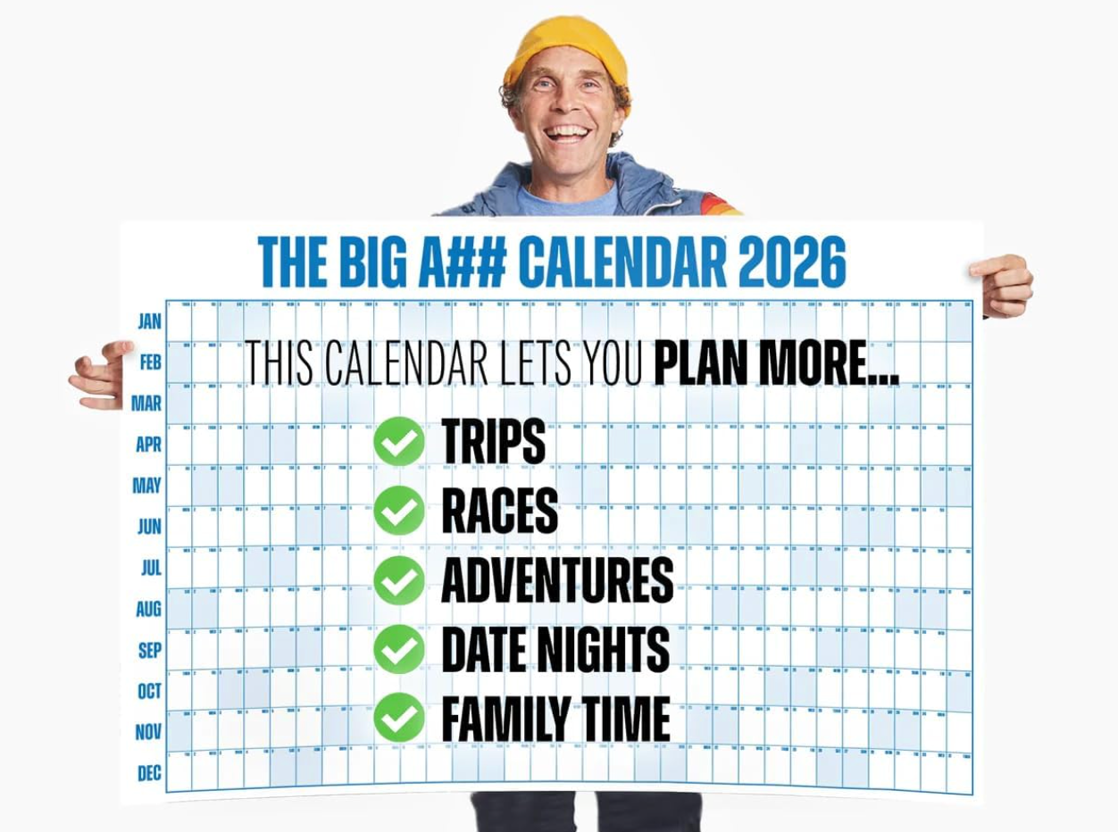 2026 Extra Large Full-Year Wall Calendar
